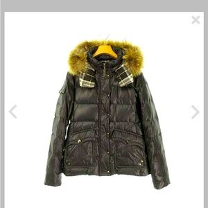 BURBERRY BLUE LABEL ダウンベスト 38 花*様 BURBERRY BLUE LABEL ベスト 38 - メルカリ